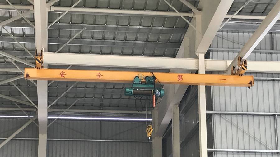 單、雙梁橋式起重機(jī)工程案例——清遠(yuǎn)南玻